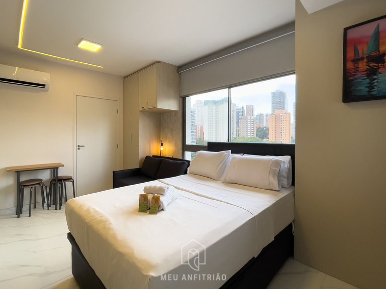 Studio Novo Klabin | Metro a 450 m | Hasta 4