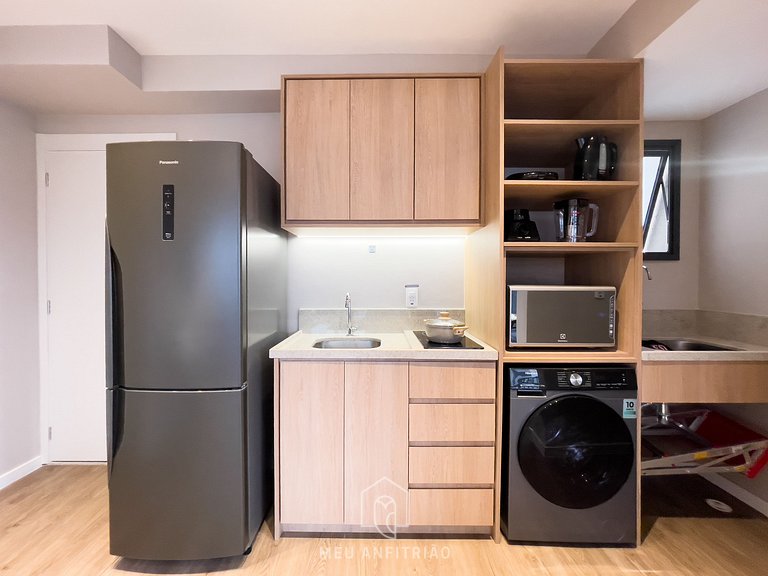 44m² | Apto 1 dorm | Lava y seca | Al lado metro