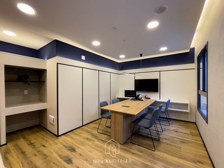 44m² | Apto 1 quarto | Lava e seca | Lado do metrô