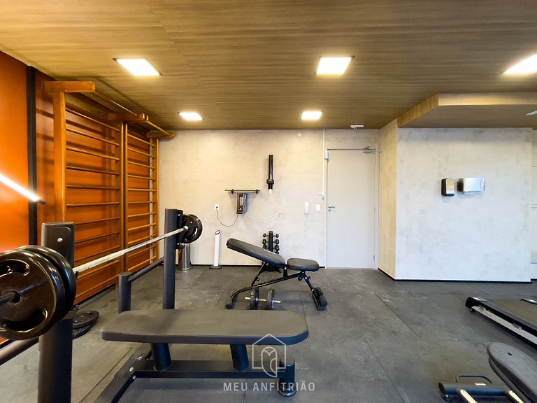 44m² | Apto 1 quarto | Lava e seca | Lado do metrô