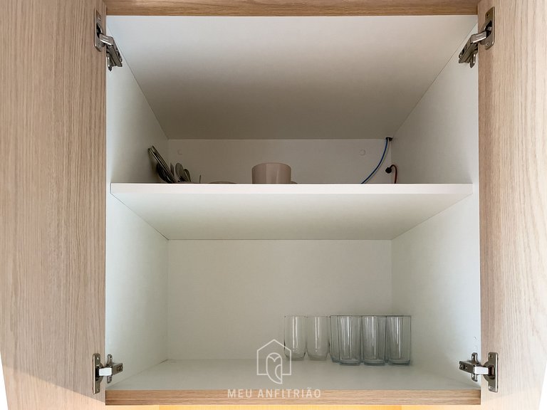Apt 1 quarto | Cama queen | Garage | Faria Lima