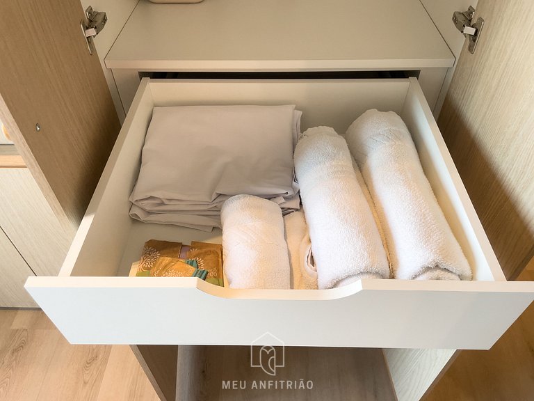 Apt 1 quarto | Cama queen | Garage | Faria Lima