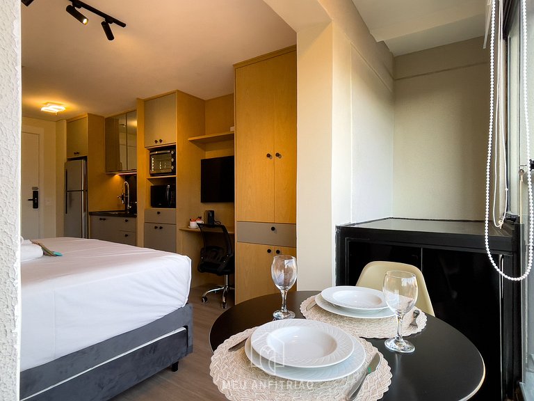 3 personas | Cama queen | Piscina | Cerca metro