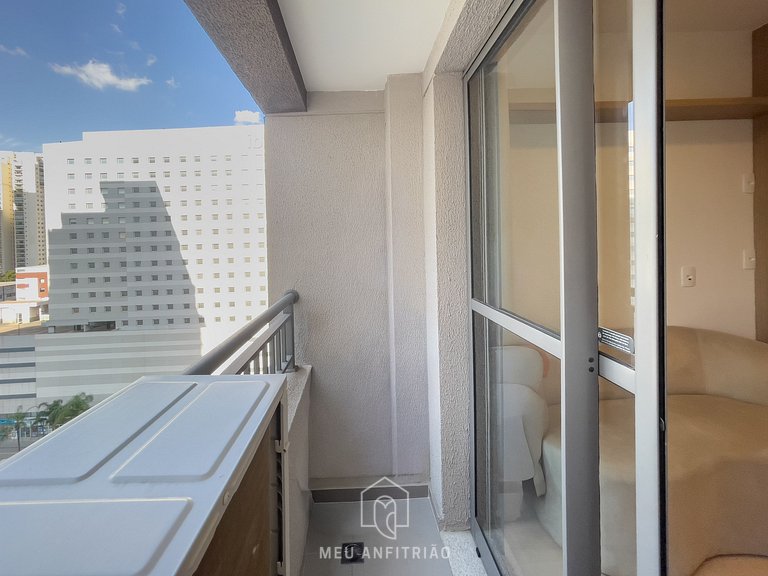 Apto 1 dormitorio | Piscina | Cerca Pq. Ibirapuera