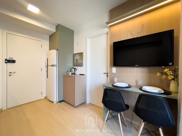 1-bedroom apt | Swimming pool | Ibirapuera Park