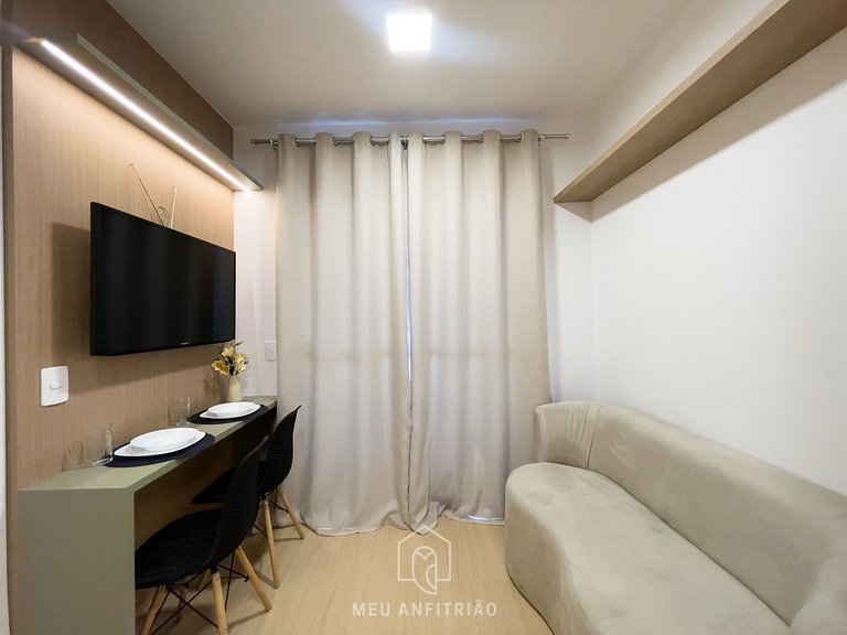 1-bedroom apt | Swimming pool | Ibirapuera Park