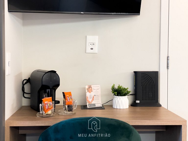 29m² | Coworking | 900m Nubank Parque | Shoppings
