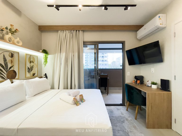 29m² | Coworking | 900m Nubank Parque | Shoppings