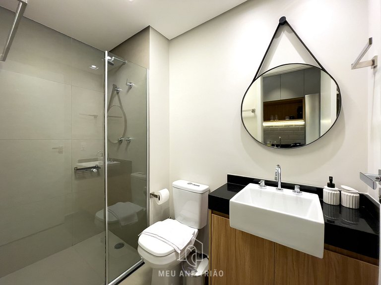 29m² | Academia | Coworking | Varanda | 250m metrô