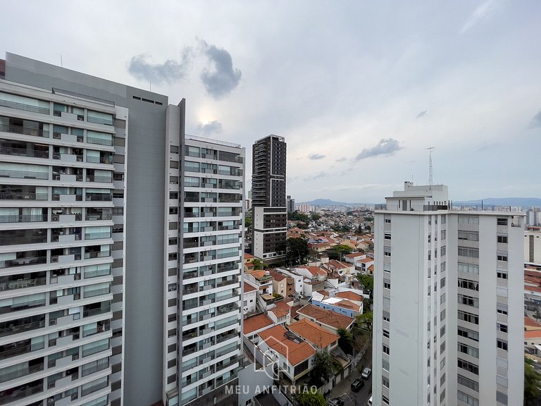 29m² | Academia | Coworking | Varanda | 250m metrô