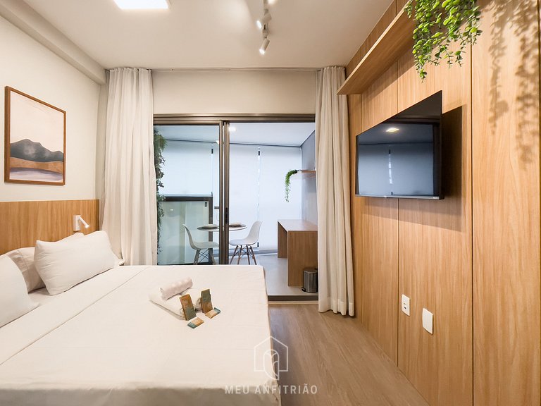 29m² | Gimnasio | Coworking | Balcón | 250m metro