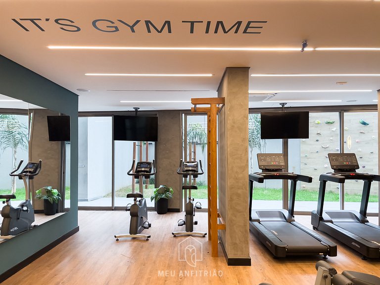 29m² | Gym | Coworking | Balcony | 250m subway