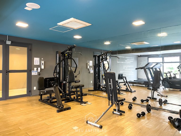 36m² | 3 pessoas | Piscina | Av. 9 de Julho