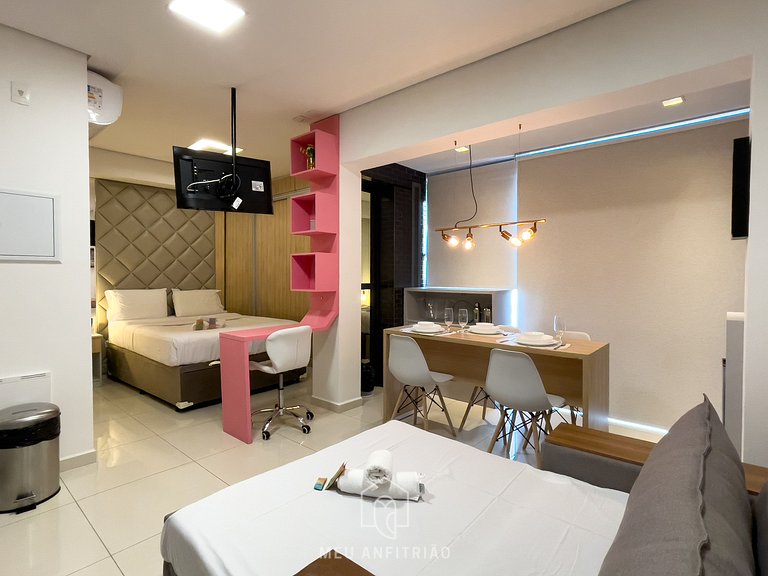 36m² | 3 pessoas | Piscina | Av. 9 de Julho