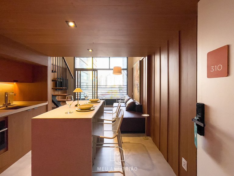 50sqm | Mezzanine | Pool | Balcony | 600m subway