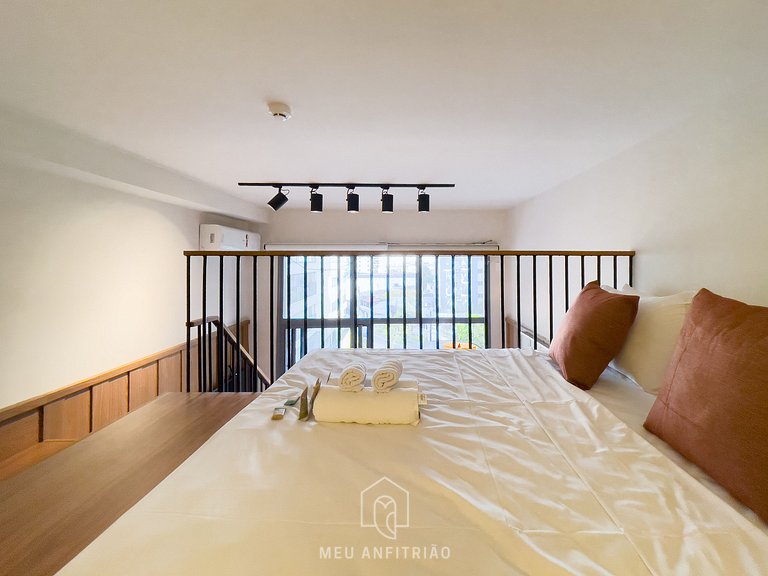 50sqm | Mezzanine | Pool | Balcony | 600m subway