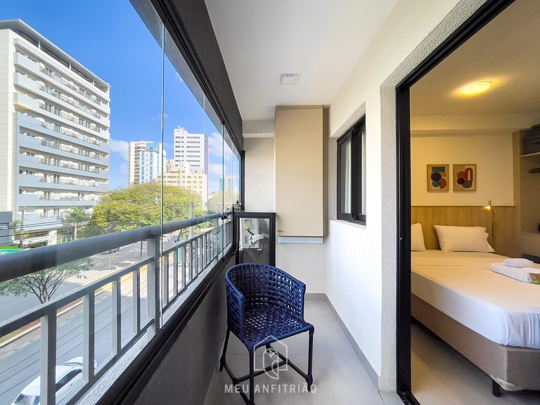 3 personas | Cama queen | Gimnasio | Av. Jabaquara