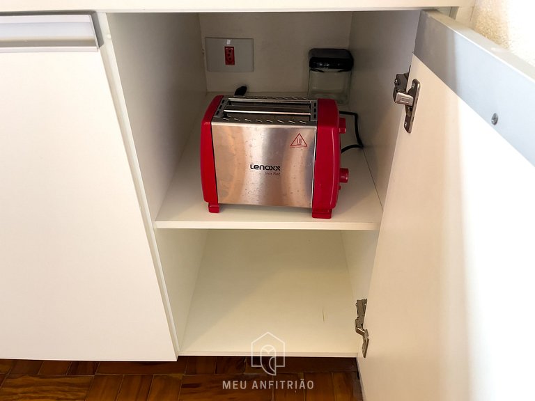 Suite | Smart TV | AC | 750m from Nubank Park