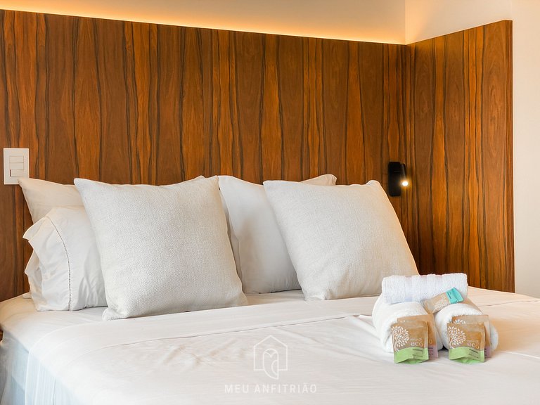 34m² | Cama queen | Piscina | Av. Paulista