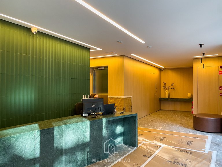 28m² | Piscina | Academia | Av. Paulista