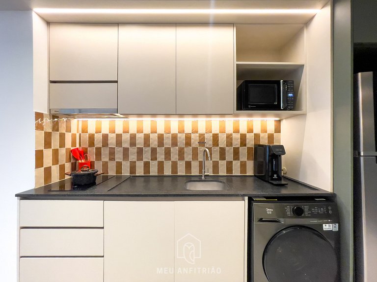 52sqm | 1-bedroom apartment | Pool | Paulista Av.