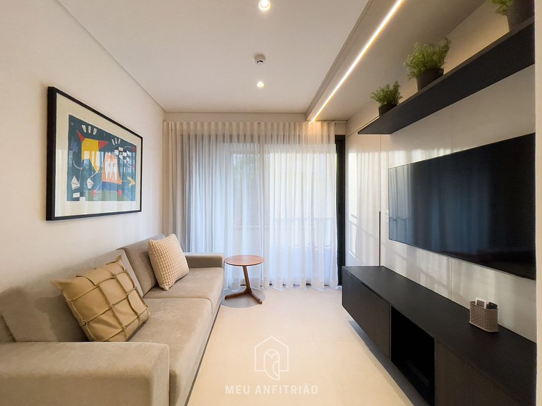 52m² | Apto de 1 dorm | Piscina | Av. Paulista