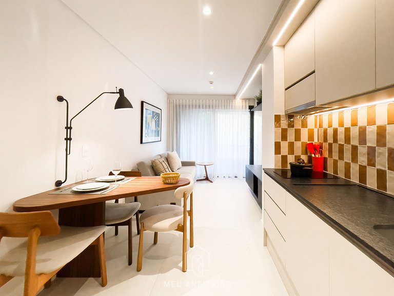 52sqm | 1-bedroom apartment | Pool | Paulista Av.