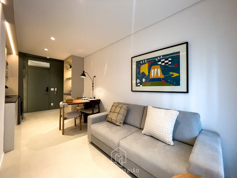 52m² | Apto 1 quarto | Piscina | Av. Paulista