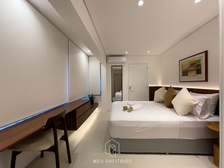 52sqm | 1-bedroom apartment | Pool | Paulista Av.