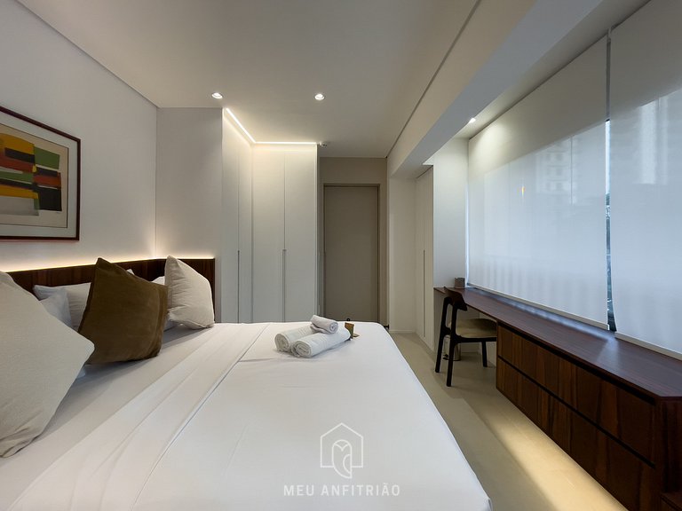 52m² | Apto de 1 dorm | Piscina | Av. Paulista