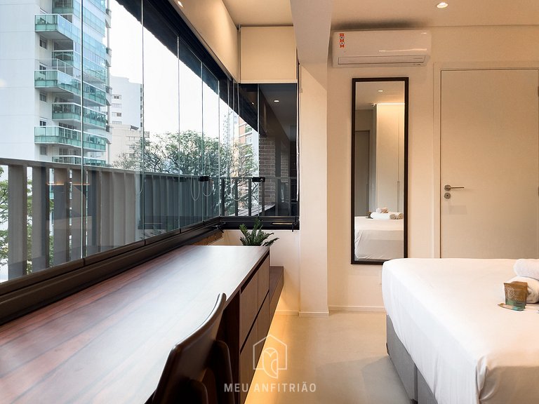 52m² | Apto de 1 dorm | Piscina | Av. Paulista