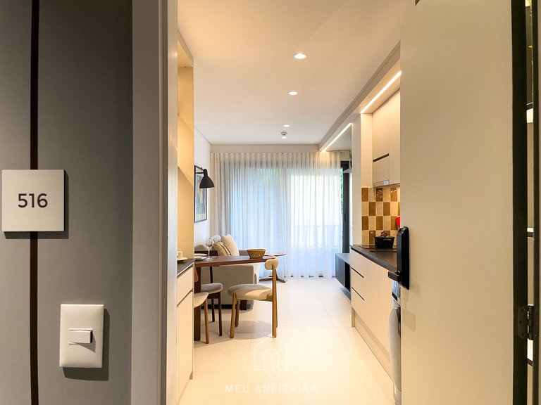 52m² | Apto de 1 dorm | Piscina | Av. Paulista