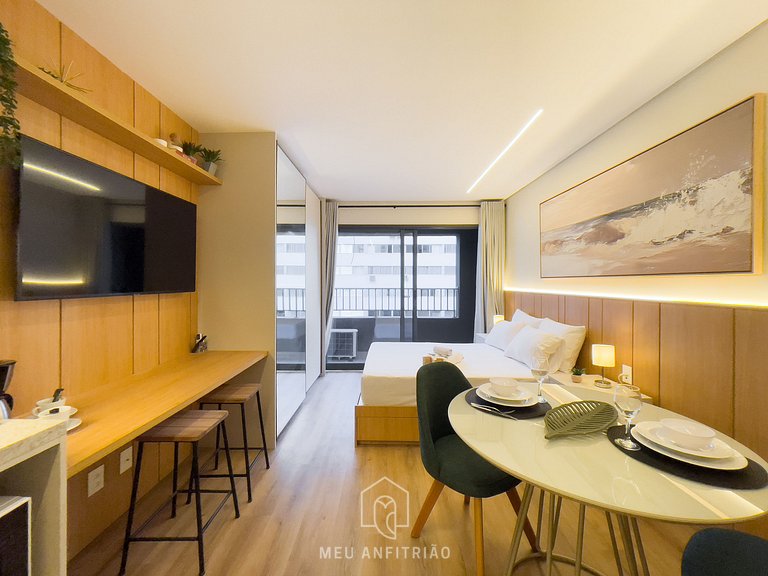 28m² | Piscina | Gimnasio | Av. Paulista