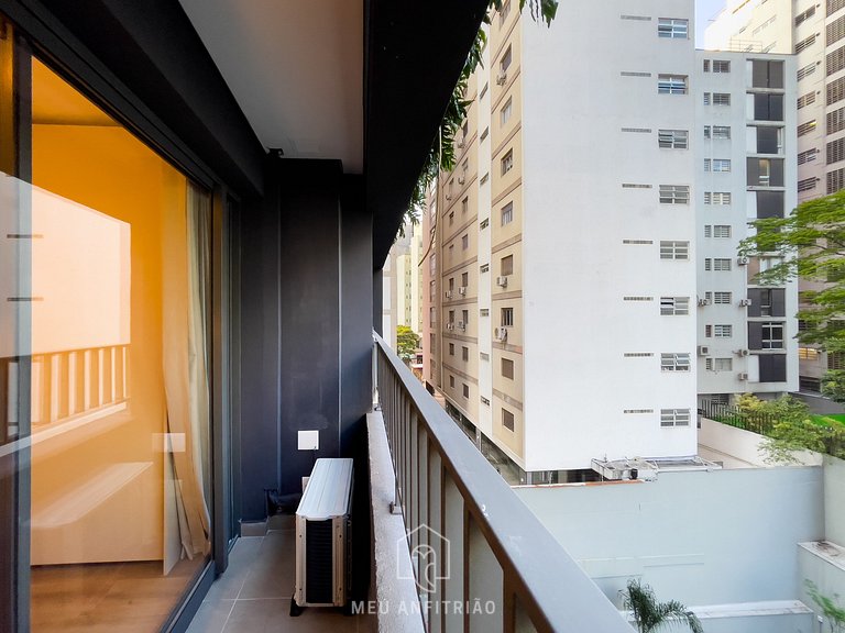 28m² | Swimming pool | Gym | Paulista Avenue