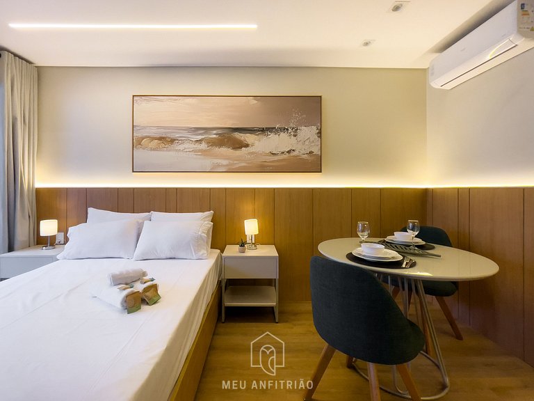 28m² | Piscina | Academia | Av. Paulista