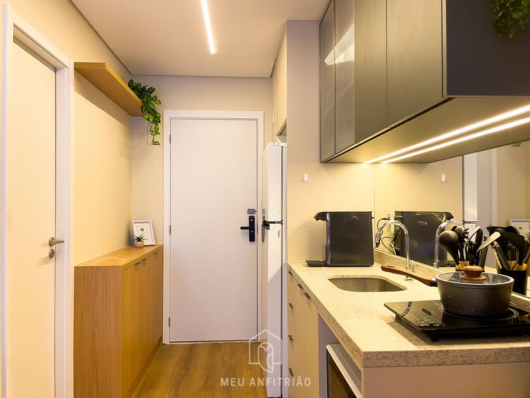 28m² | Swimming pool | Gym | Paulista Avenue