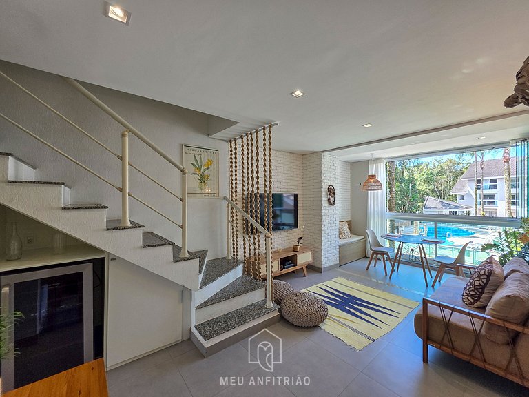 90m² | 3 habitaciones | Piscina | Cerca a la playa