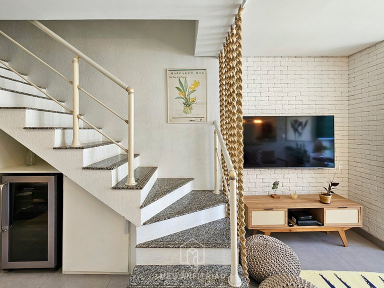 90m² | 3 habitaciones | Piscina | Cerca a la playa