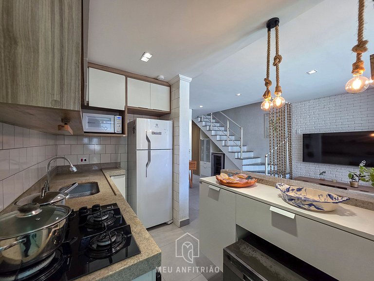 90m² | 3 habitaciones | Piscina | Cerca a la playa
