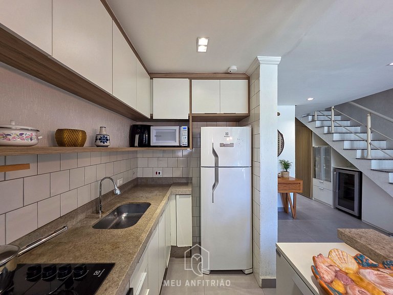 90m² | 3 habitaciones | Piscina | Cerca a la playa