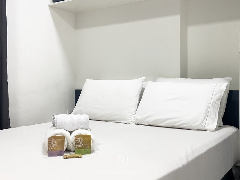 27m² | Studio c/ Balcón | Piscina | 300m Metro