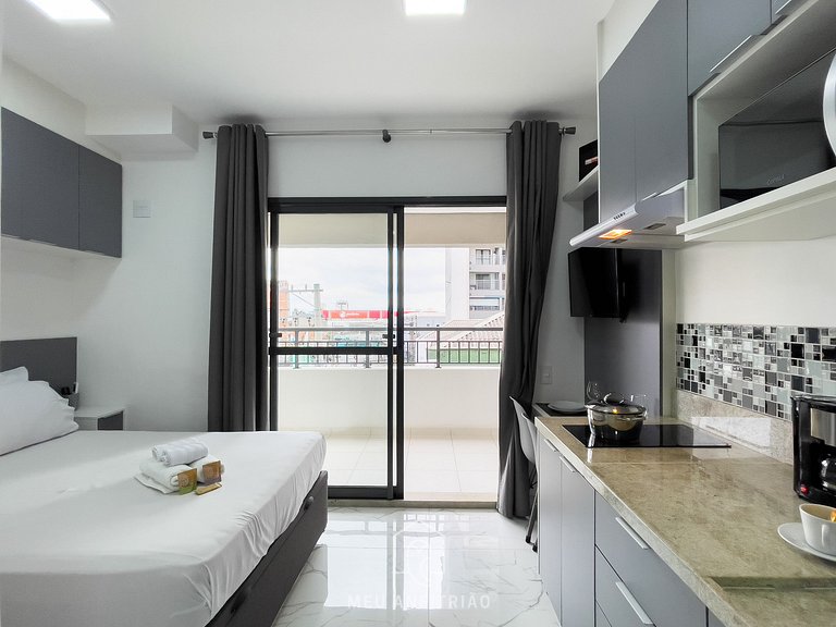 Estudio de 23m² | Garaje | Balcón | 300m del metro