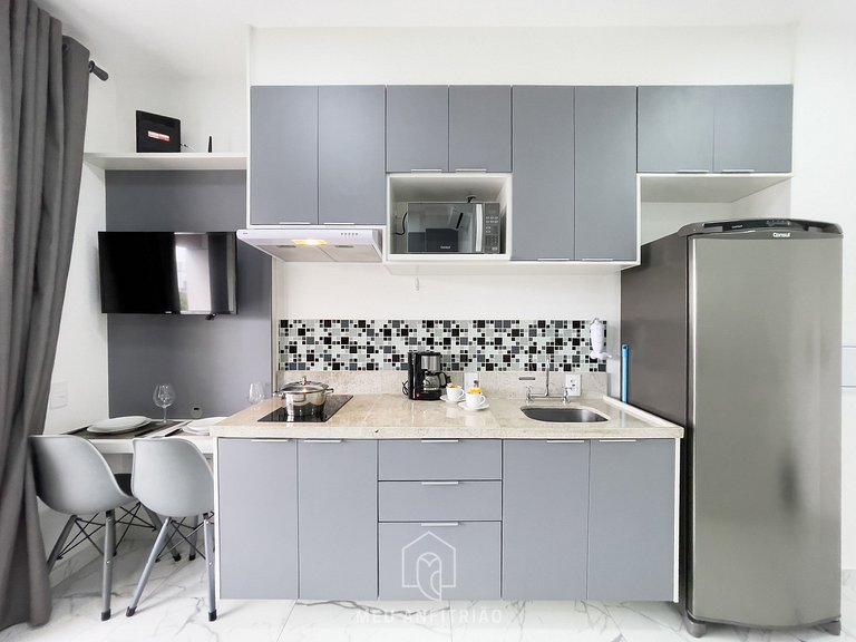Studio 23m² | Garage | Balcony | 300m from subway