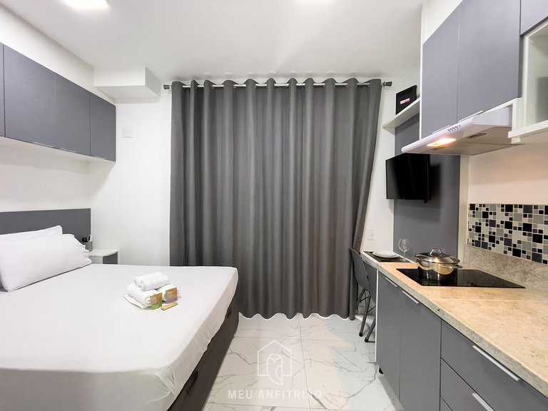 Studio 23m² | Garage | Balcony | 300m from subway