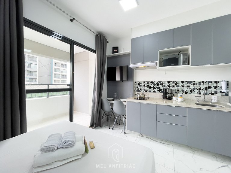 Studio 23m² | Garage | Balcony | 300m from subway
