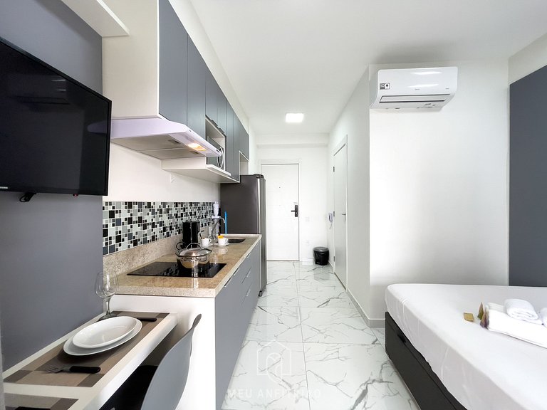 Studio 23m² | Garage | Balcony | 300m from subway