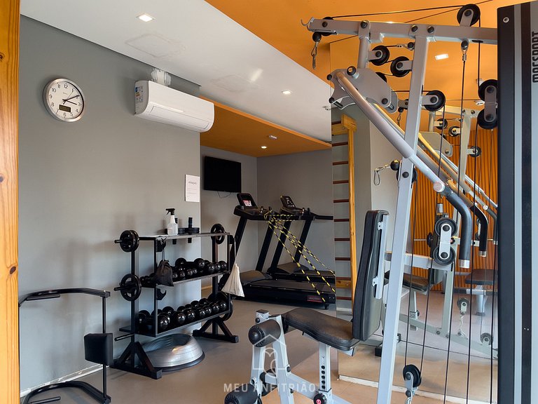 Studio 23m² | Varanda | Piscina | Metrô 250m