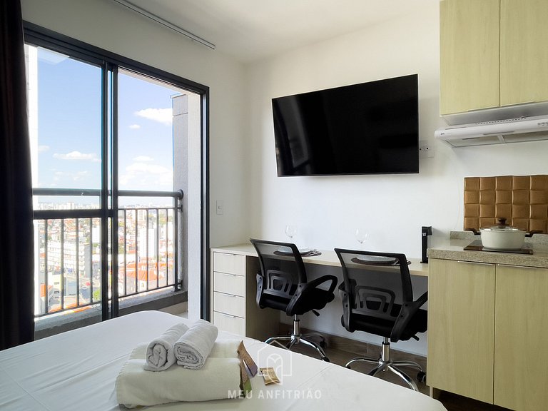 Studio 23m² | Home office | Metrô Tucuruvi a 250m
