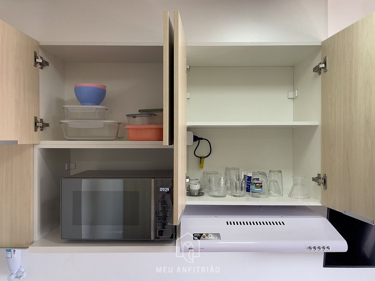 Studio 23m² | Balcón | Piscina | Metro a 250 m