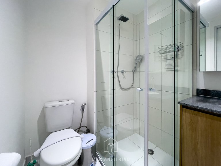 24m² | Piscina y gimnasio | Vista | Metro a 450m